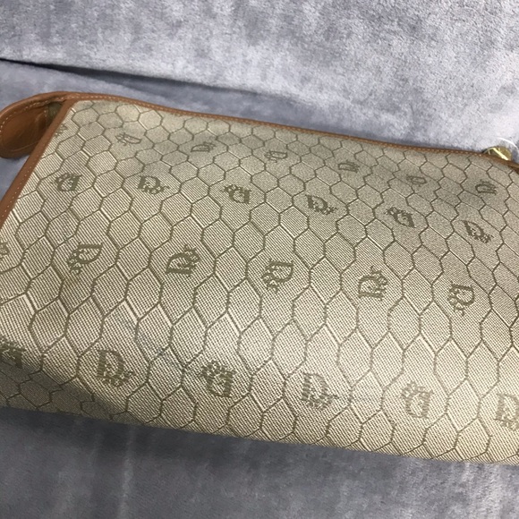 CHRISTIAN DIOR VINTAGE CLUTCH POUCH BAG VGC - - Picture 6 of 10